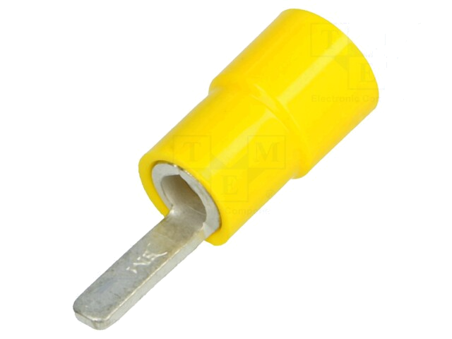 Uiteinde: platte; 2,8mm; 4÷6mm2; klemmen; voor draad; geïsoleerd Uiteinde: platte; 2,8mm; 4÷6mm2; klemmen; voor draad; geïsoleerd